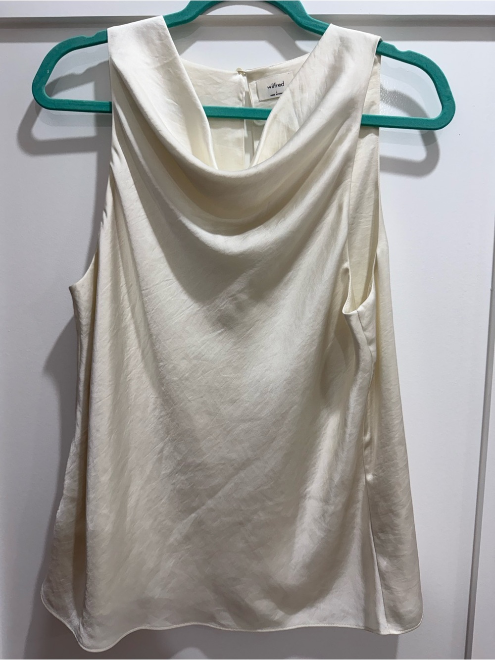 Aritzia Wilfred Sleeveless Cowl Neck Women’s Top